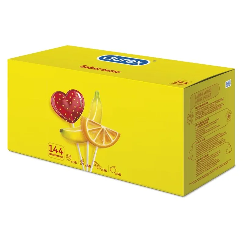Condones Pleasure Fruits 144 Uds - Durex