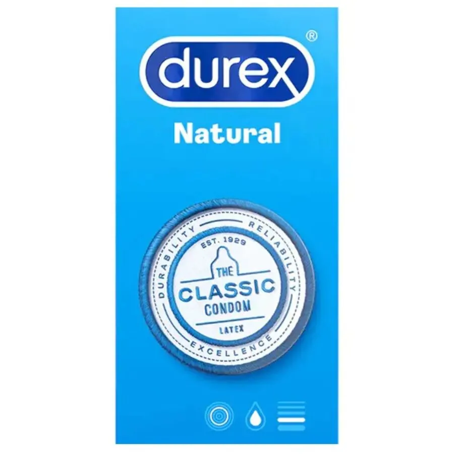 Condones Natural Classic 6 Uds - Durex
