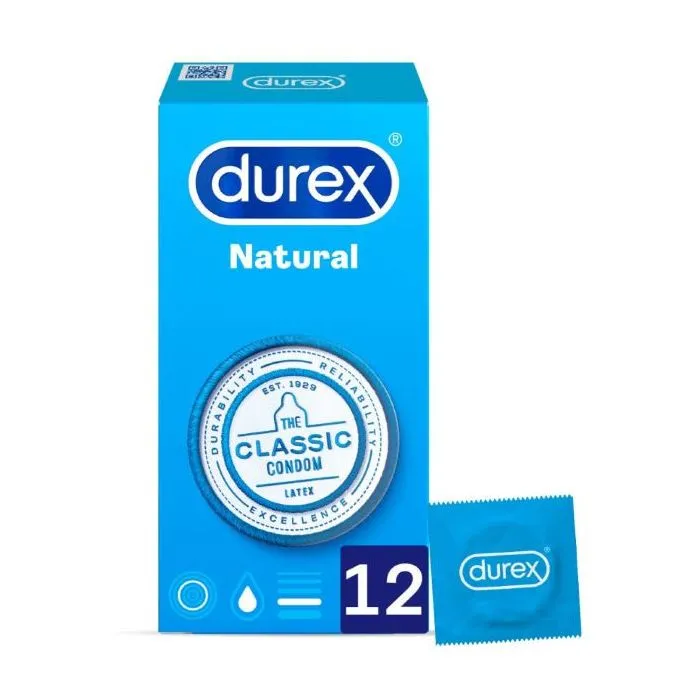 Preservativos Natural Plus - 12 Uds - Durex