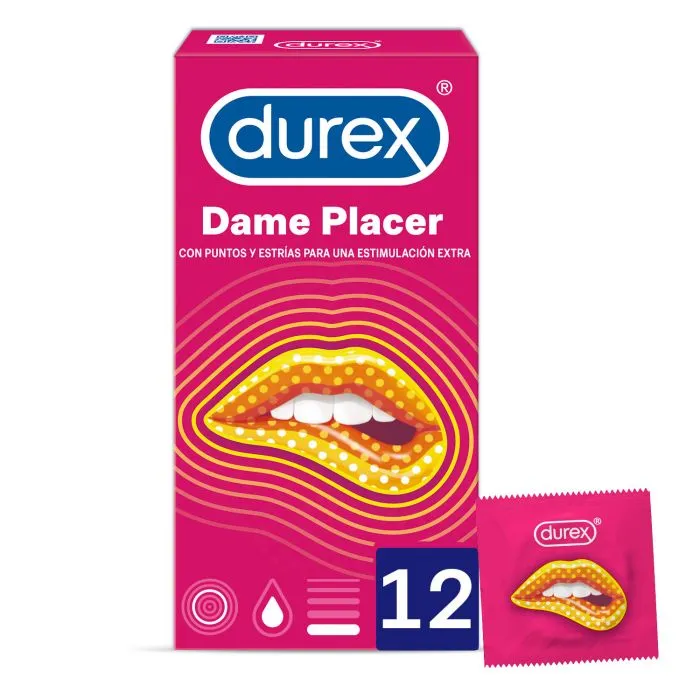 Condones Dame Placer 12 Uds - Durex