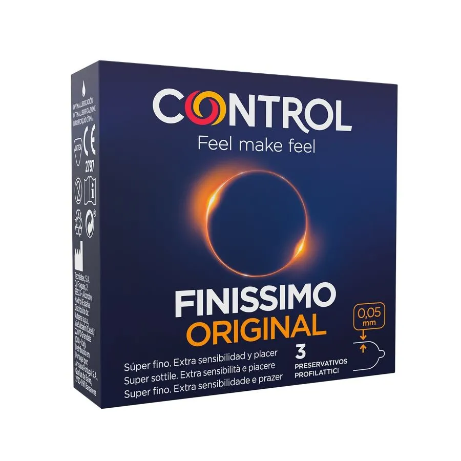 Control Finissimo Preservativos 3 Unidades - Control