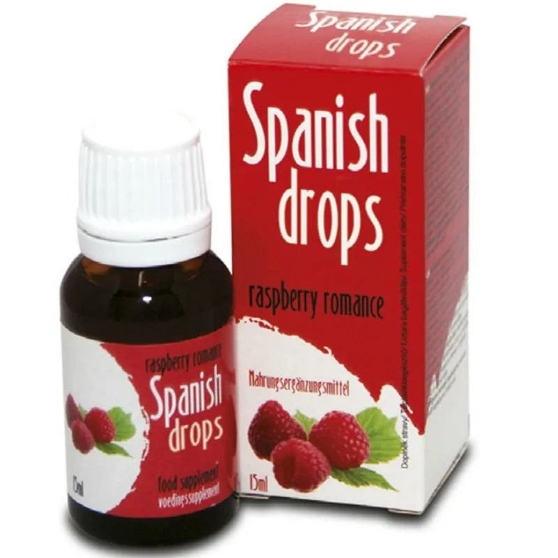Spanish Drops Frambuesa Romantica Gotas Estimulantes - Pharma - Cobeco