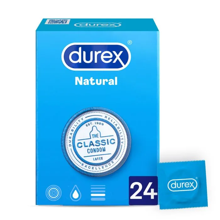 Preservativos Natural Plus 24 Unidades - Durex
