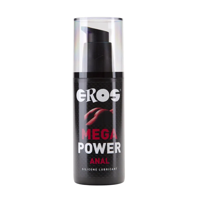 Mega Power Anal Lubricante Silicona 125ml - Power Line - Eros