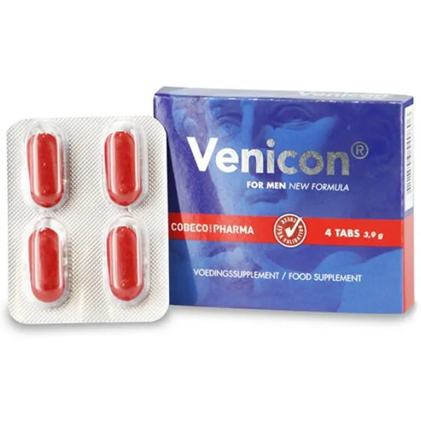 Venicom Potenciador Masculino 4 Caps - Pharma - Cobeco