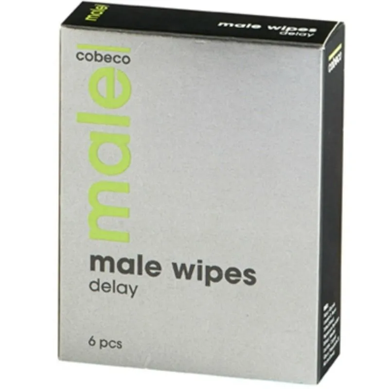 Toallitas Retardantes para Hombres 6 Uds - Male - Cobeco