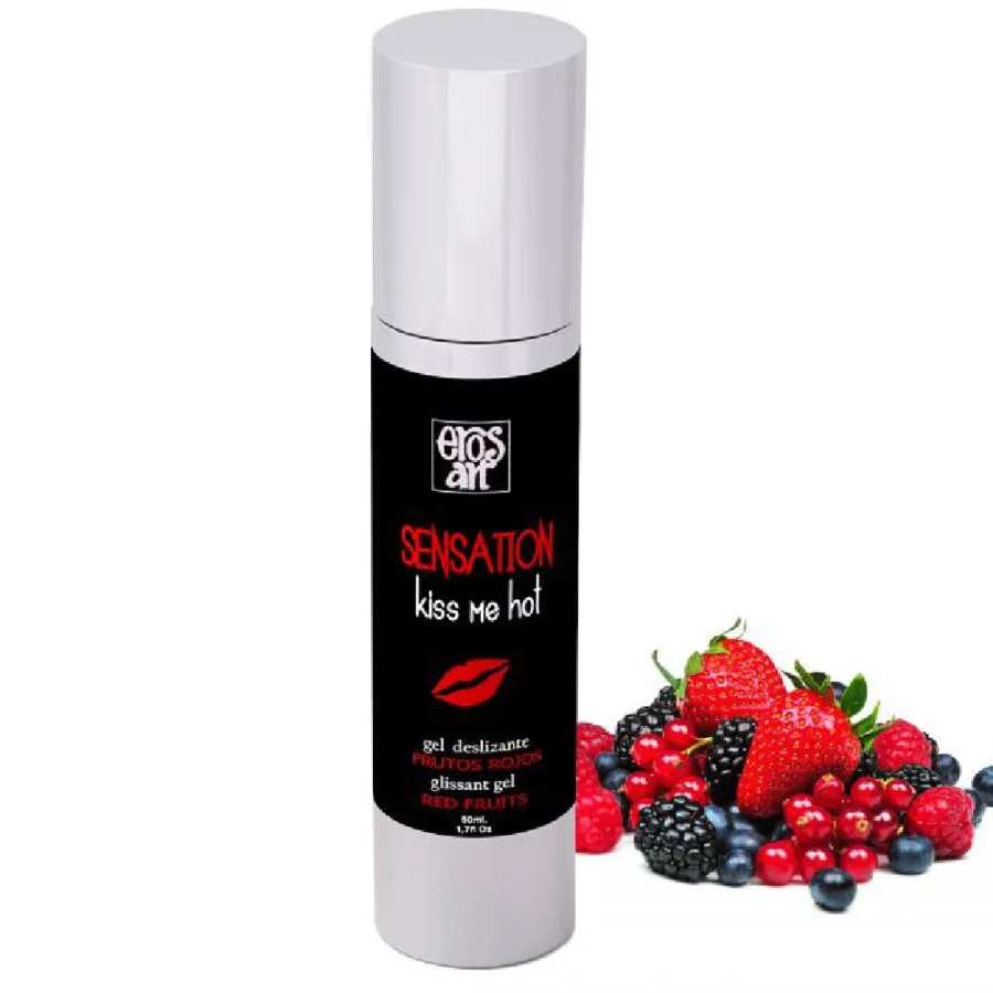 Sensattion Lubricante Natural Frutos Rojos 50ml -art - Eros
