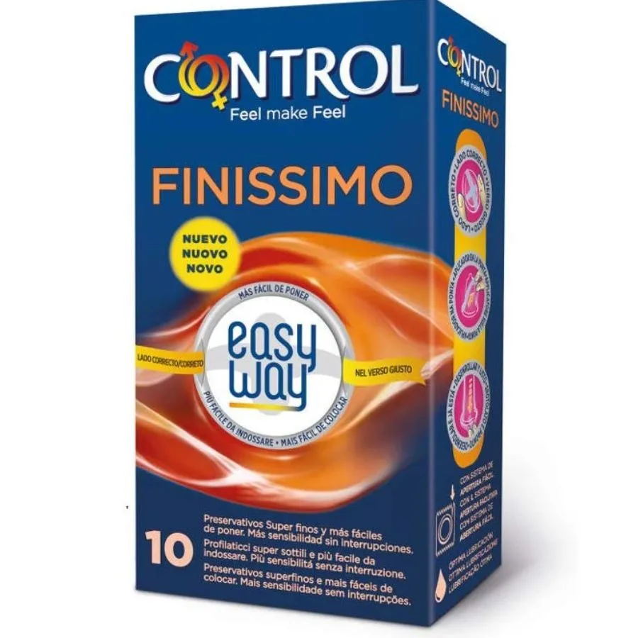 Preservativos Adapta Easy Way Finissimo 10 Uds - Control