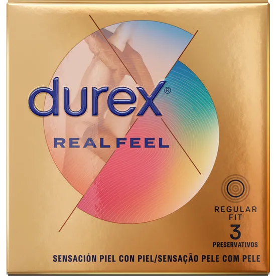 Durex Real Feel Preservativos 3 Uds - Durex
