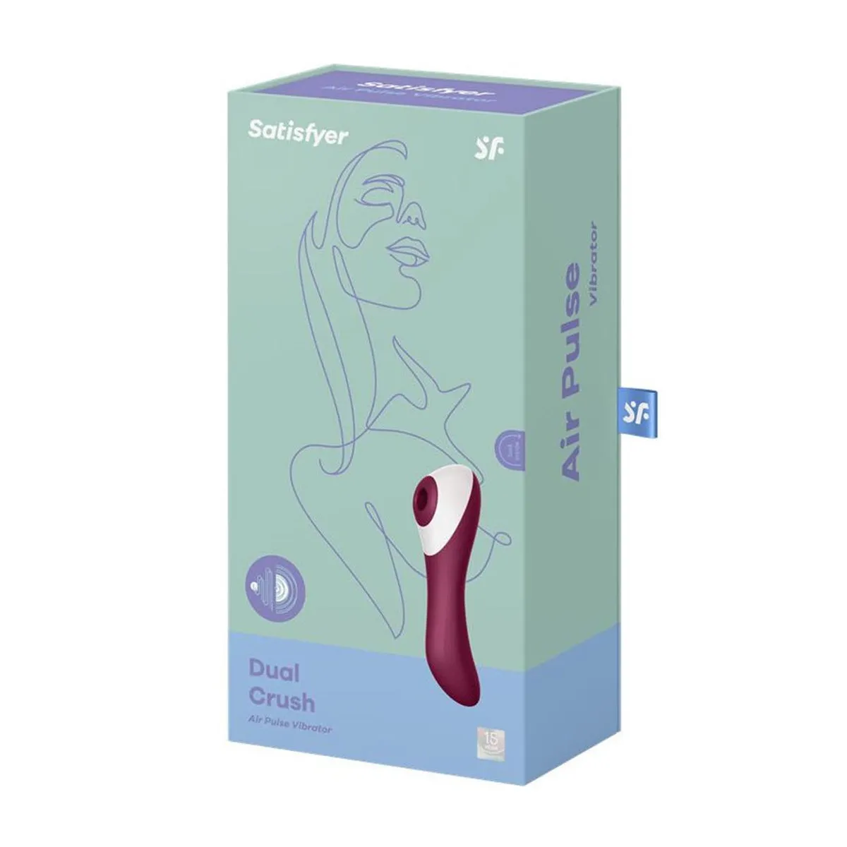 Dual Crush Estimulador y Vibrador - Satisfyer