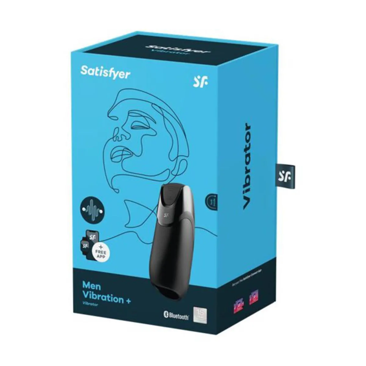 Men Vibration+ - Negro - Satisfyer