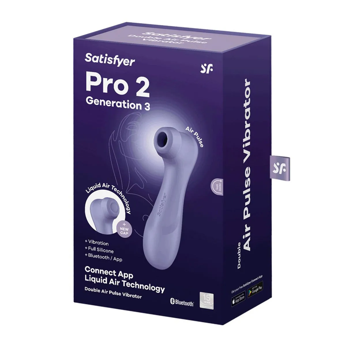 Pro 2 Generación 3 - Lila Bluetooth & App - Satisfyer