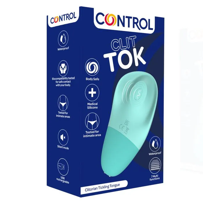 Clit Tok Lengua Estimuladora de Clítoris Recargable - Control
