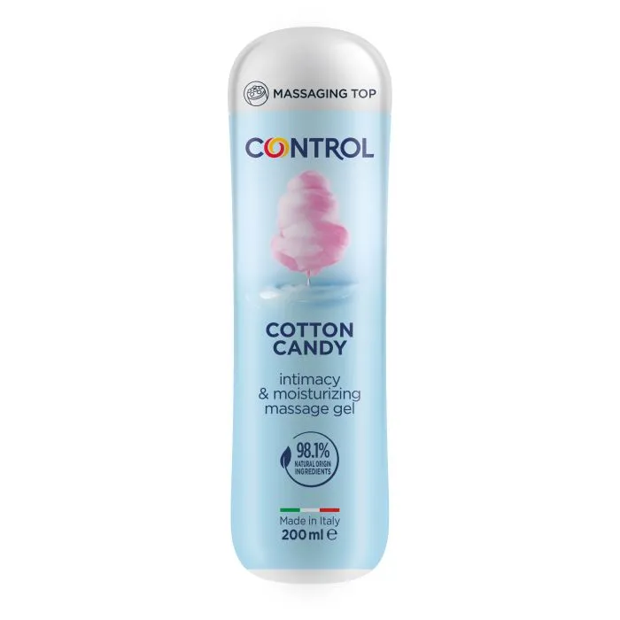 Gel de Masaje 3 en 1 Algodón de Azúcar 200ml - Control
