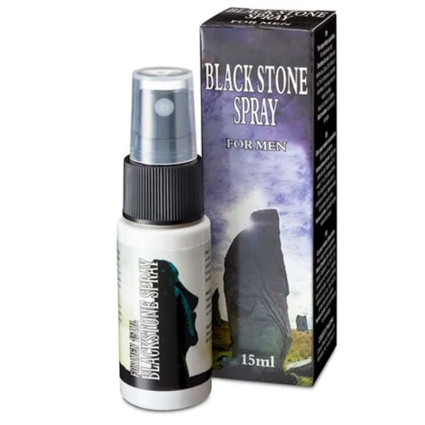 Black Stone Spray Retardante para el Hombre 15ml - Pharma - Cobeco
