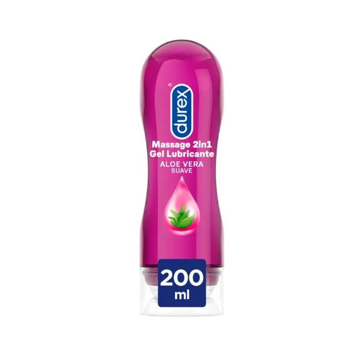 2-1 Masaje Aloe Vera - Lubes - Durex