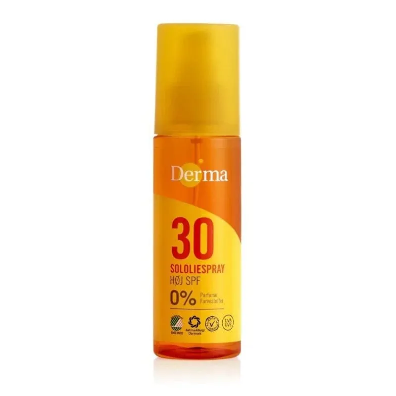 Derma Aceite solar FPS 30 para pieles sensibles - 150 ml