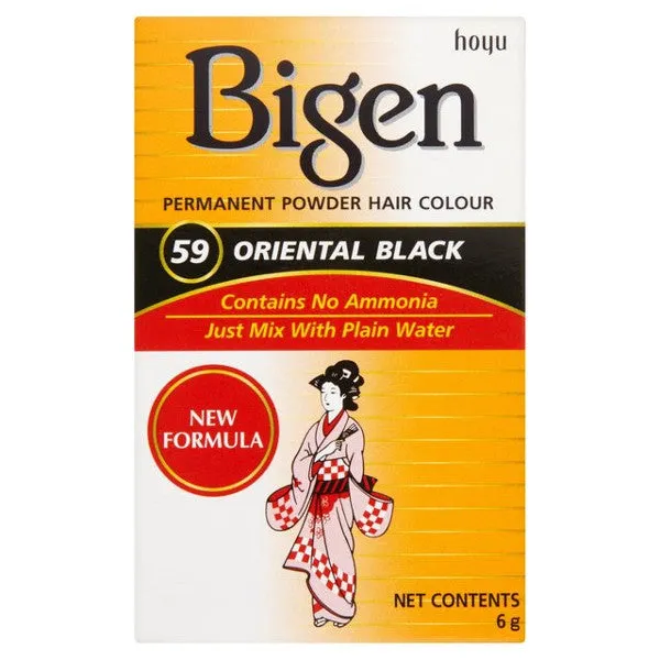 Hair Color Oriental Black 6gr - Bigen