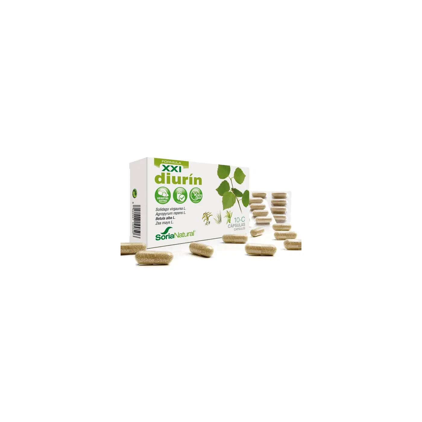 Diurin 10c 30 Caps Retard Formula Xxi Soria Natu