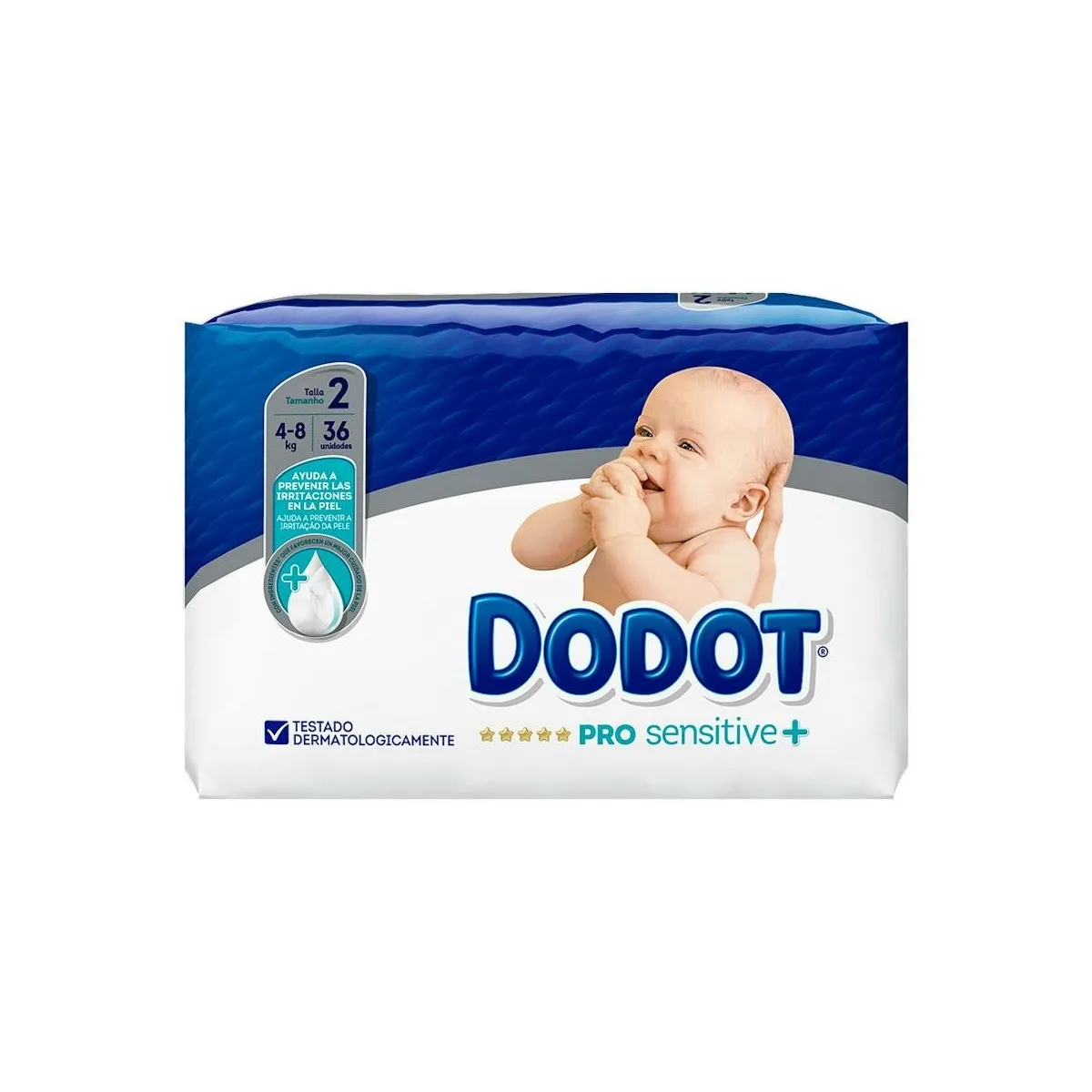 Dodot Pro-Sensitive Pharma Recién Nacido Talla 2 36 Uds