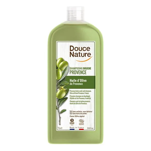 Champú de Ducha Aceite de Oliva Provenza-1L-Douce naturaleza
