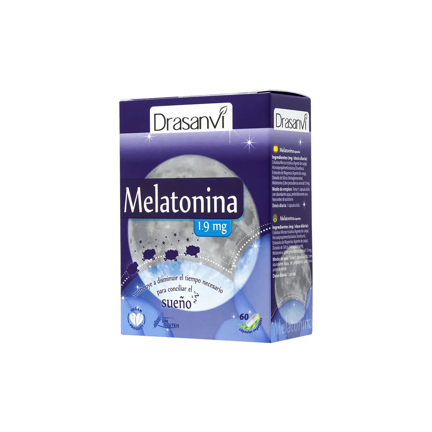 Drasanvi Melatonina 1,9 Mg 60 Caps