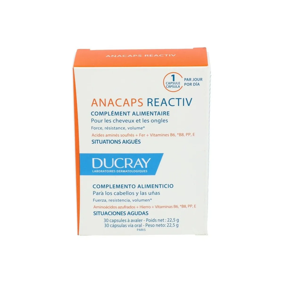 Ducray Anacaps Reactiv 30 Caps