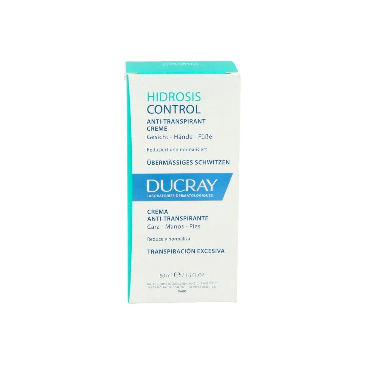 Ducray Hidrosis Control Crema 50 Ml