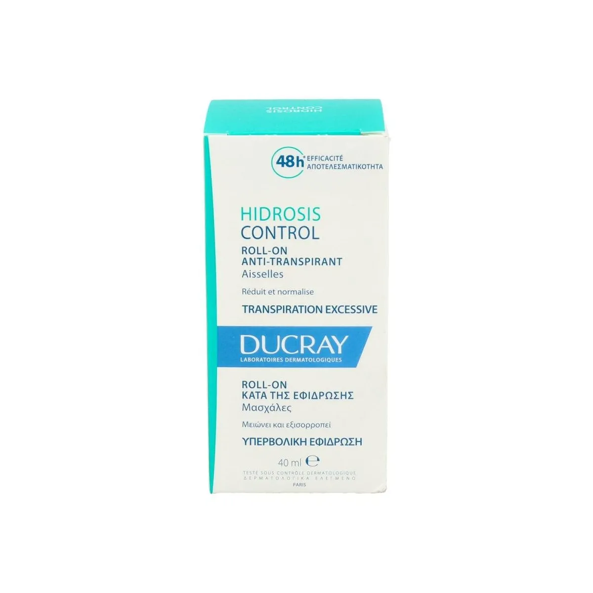 Ducray Hidrosis Control Roll On 40 Ml