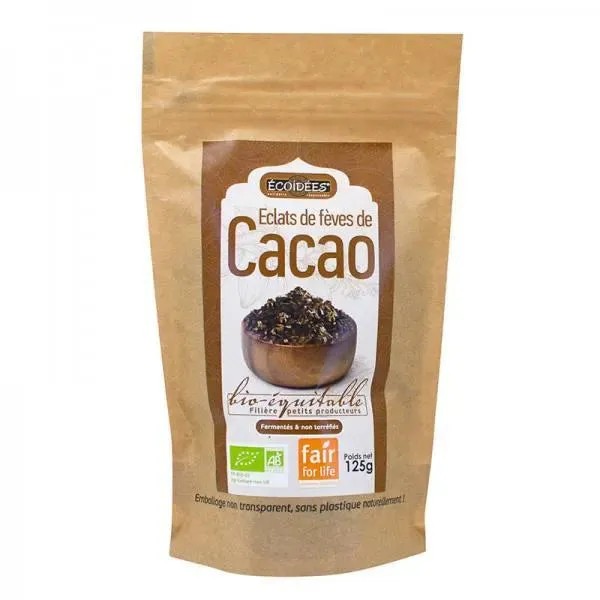 Chips de Cacao en Grano Bio-Ecoidea