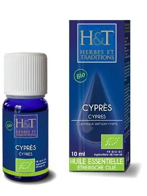 Aceites Esenciales de Ciprés Bio-10ml-Herbes et Traditions