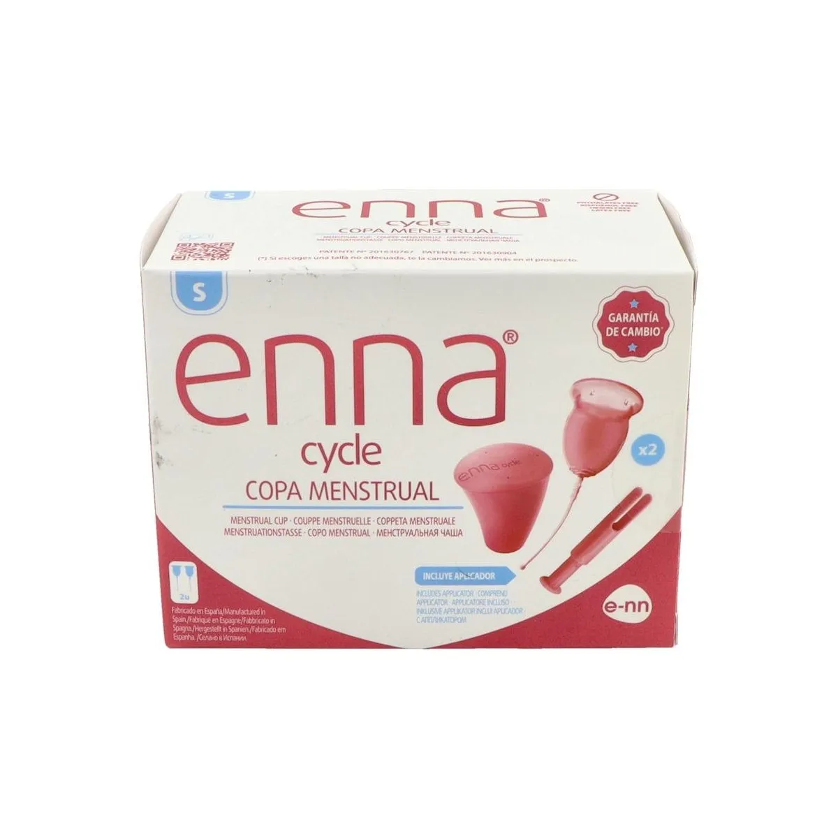 Enna Cycle Copa Menstrual Ts Con Aplicador