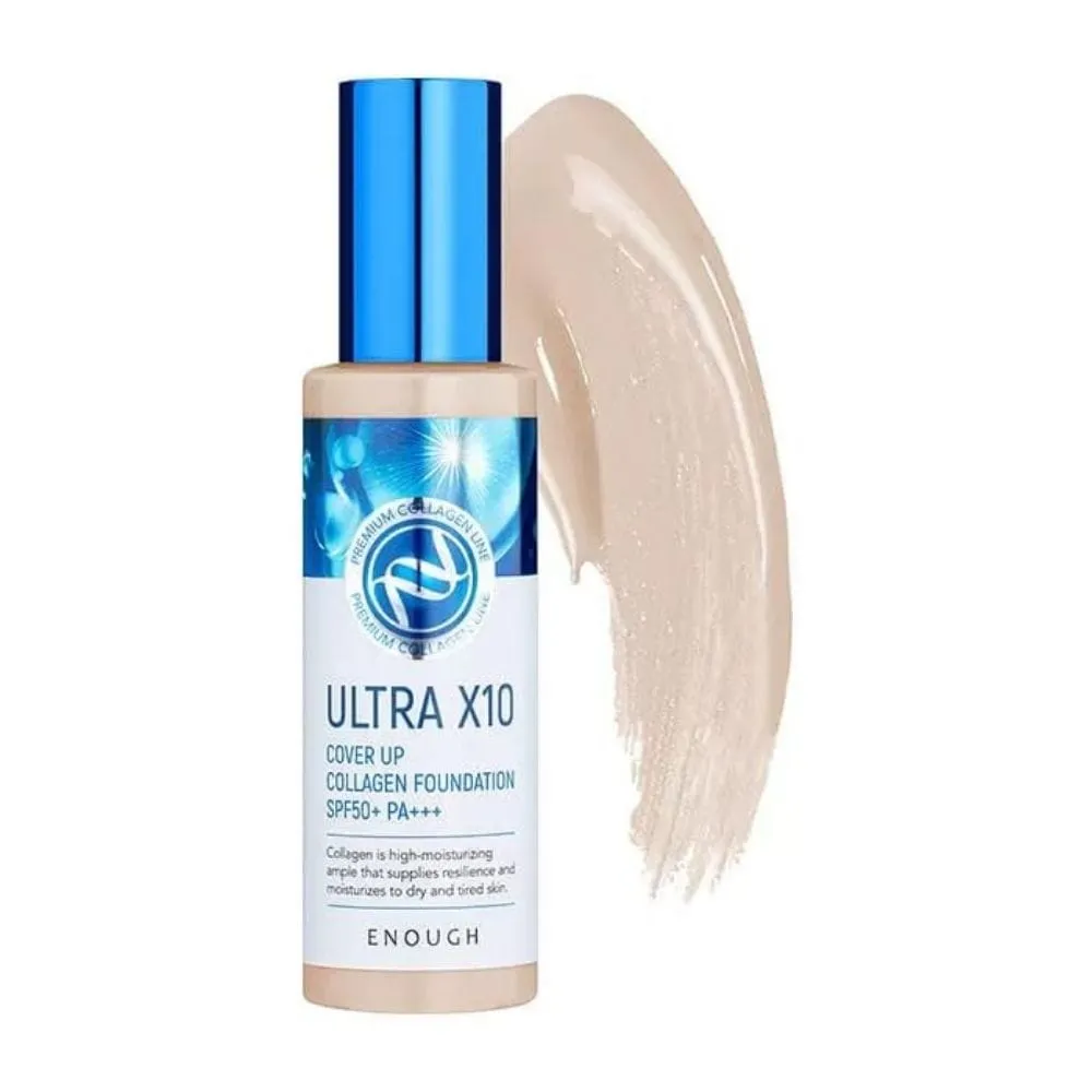 Enough Base de maquillaje Ultra X10 Colágeno Tono 13 - 100 g