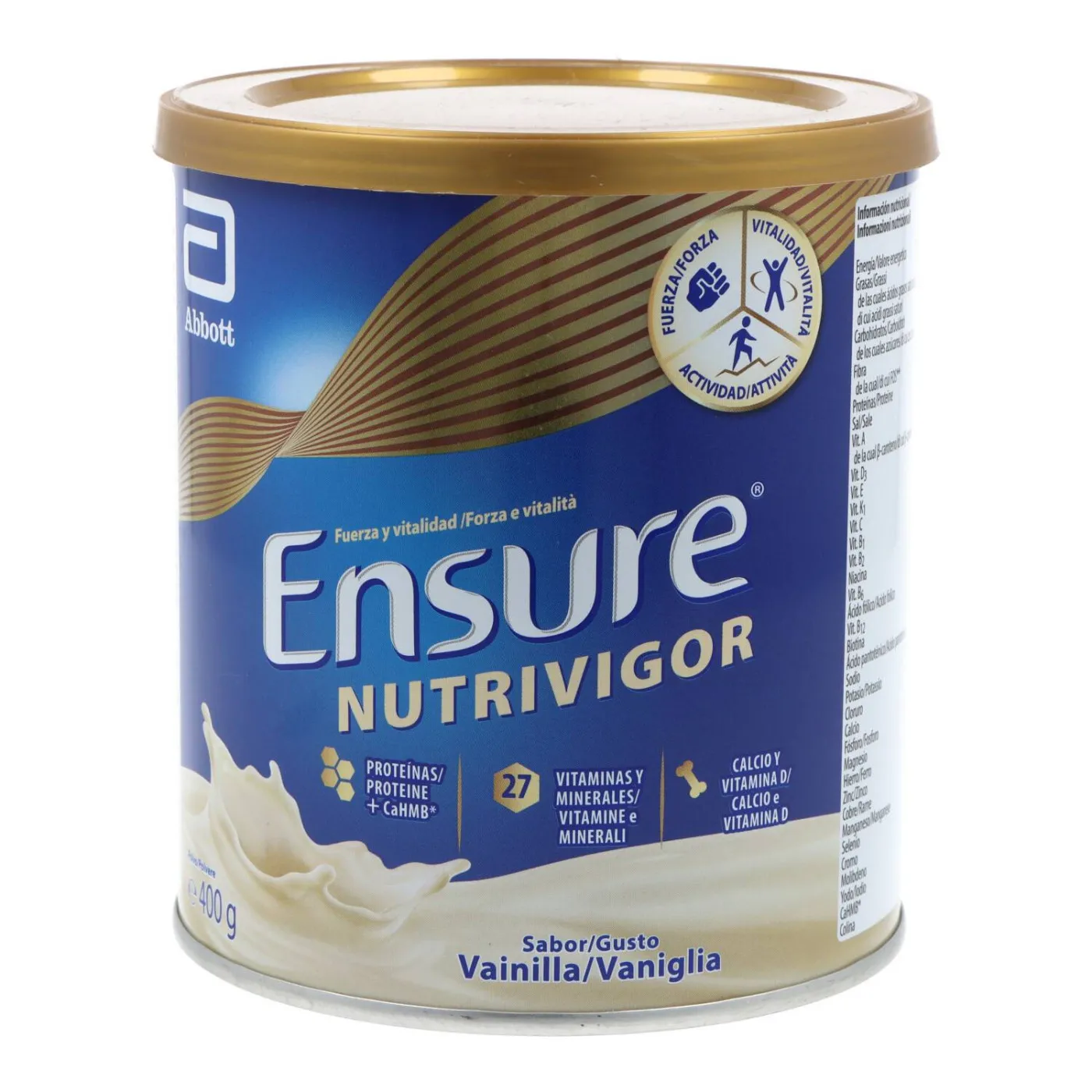 Ensure Nutrivigor Vainilla Polvo 400 g