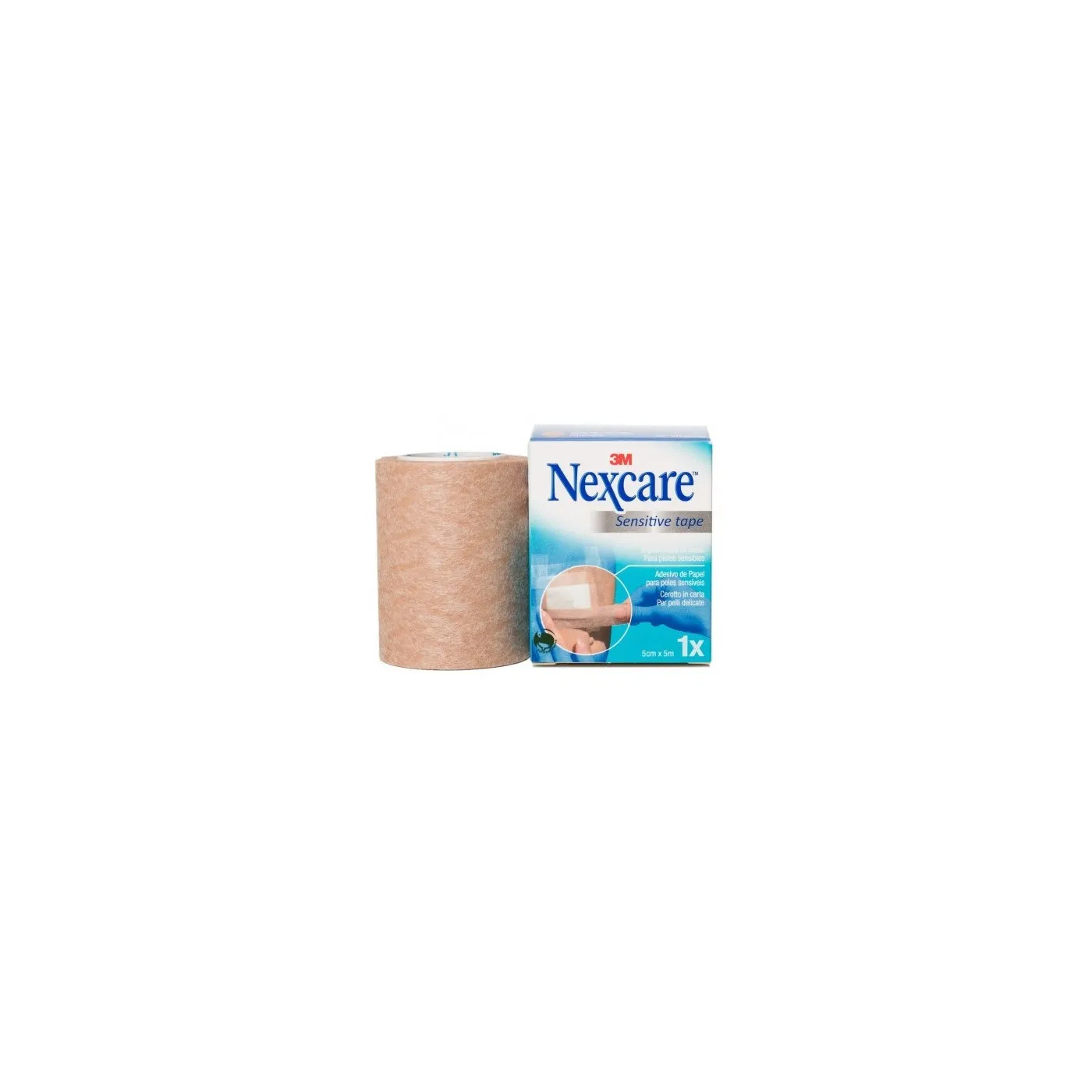 Esparadrapo Nexcare Papel Piel 5m X 5cm