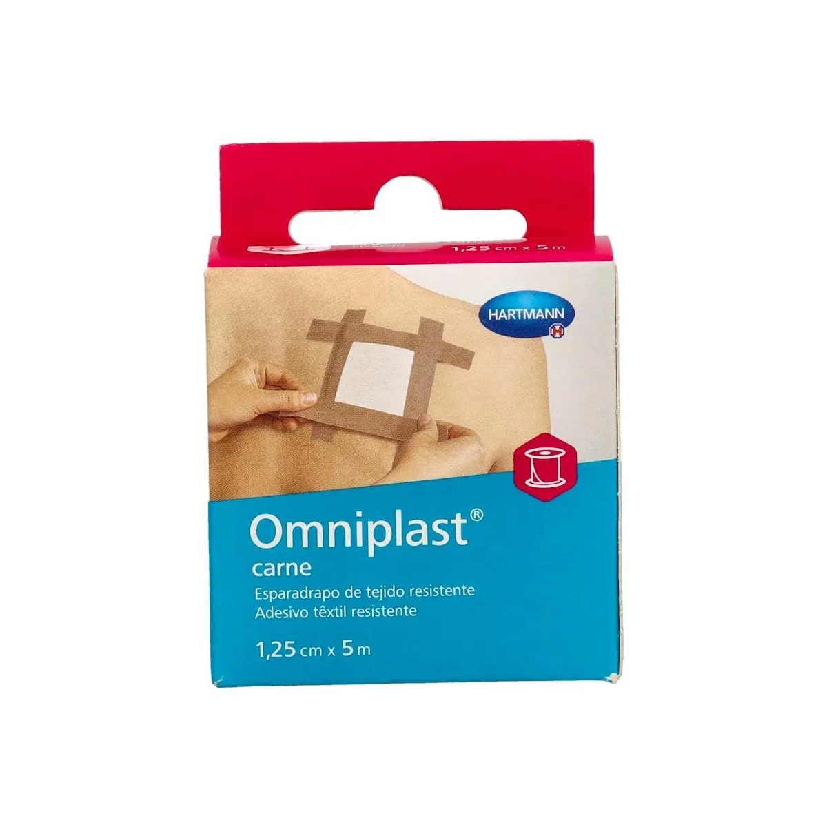 Esparadrapo Omniplast Rosa 5Mx1,25cm