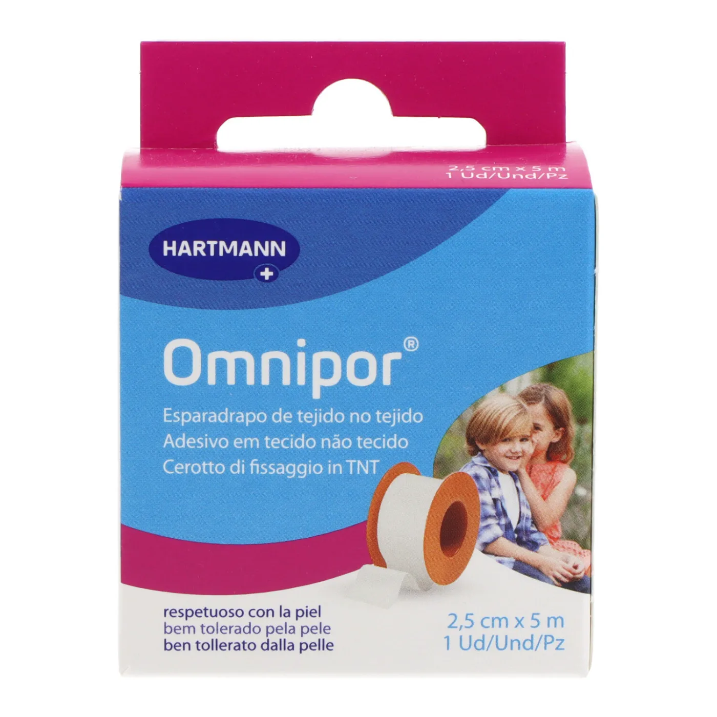 Esparadrapo Omnipor Papel 5mx2,5cm