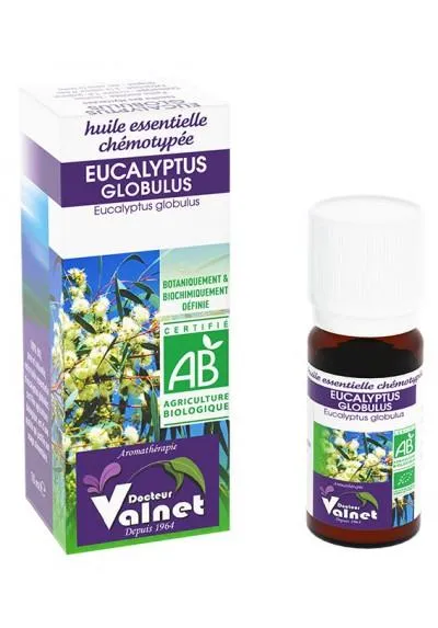 Eucalipto Globulus orgánico-10ml-Dr.Valnet