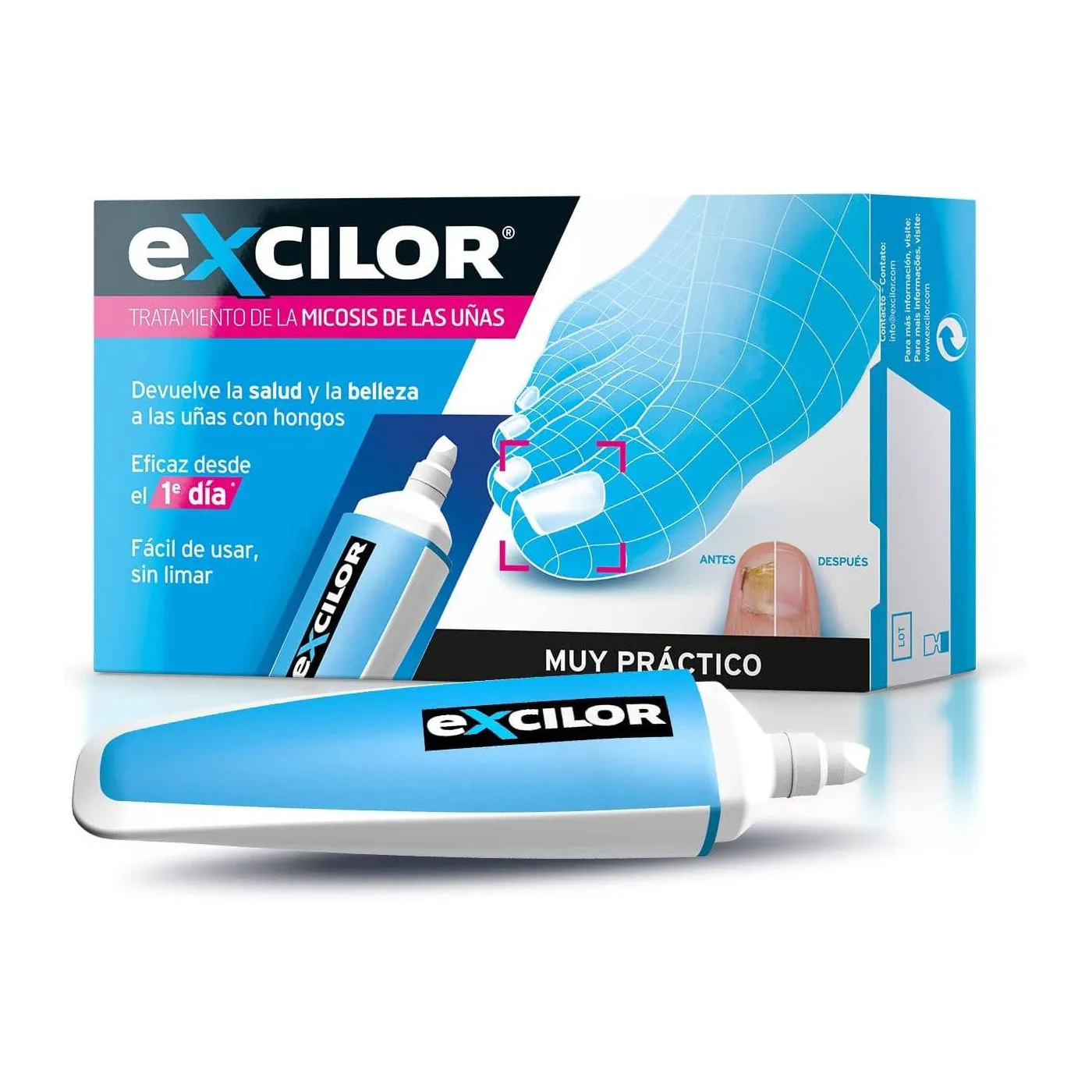 Excilor Antihongos Uñas Stick 33 ml