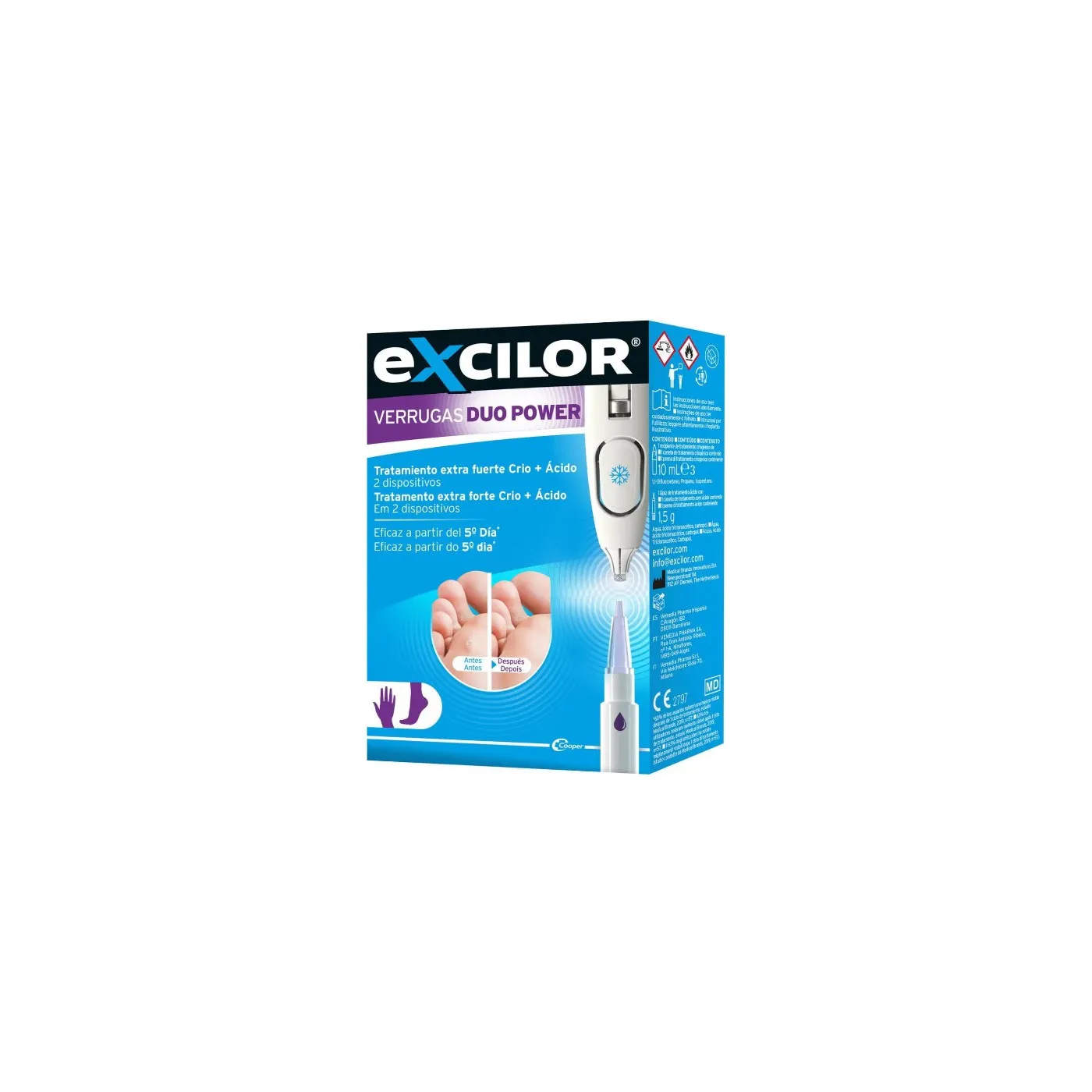 Excilor Verrugas Duo Power 10ml