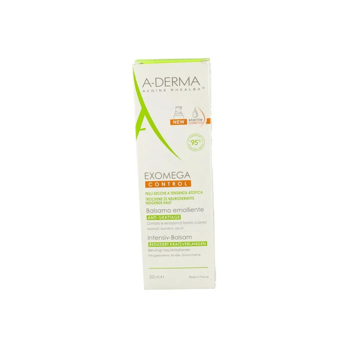 Exomega Control Balsamo Emoliente Piel Atopic 200 Ml