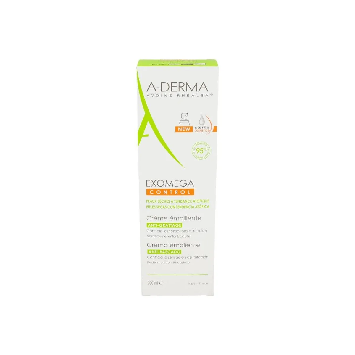 Exomega Control Crema Emoliente Defi 200 Ml