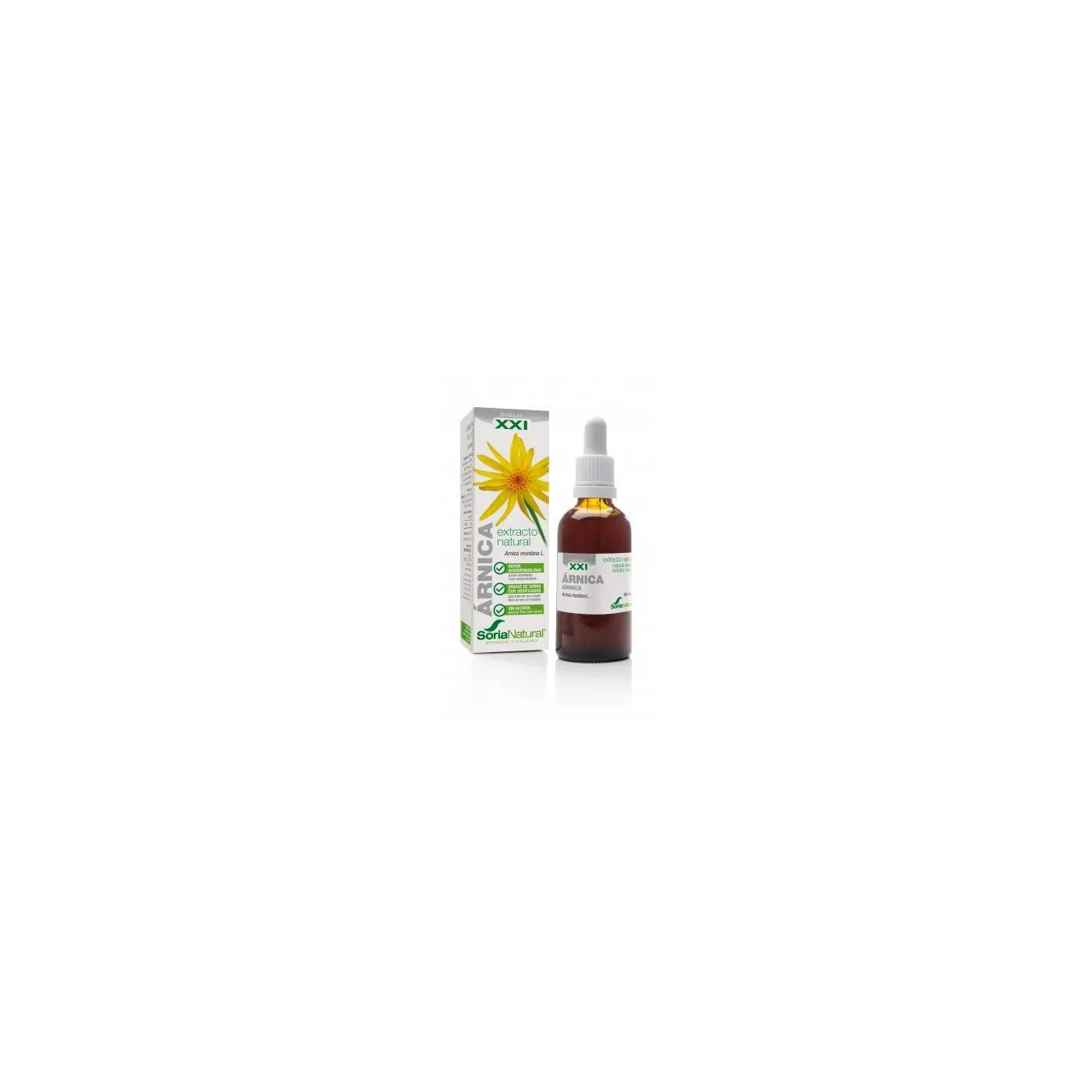 Extracto De Arnica Formula Xxi 50 ml Soria Natur