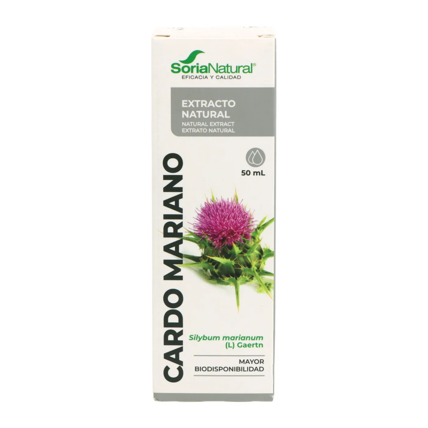 Extracto De Cardo Mariano 50 ml Soria Natural