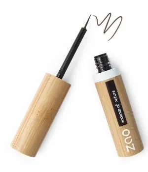 Delineador de ojos marrón oscuro-Zao Make up