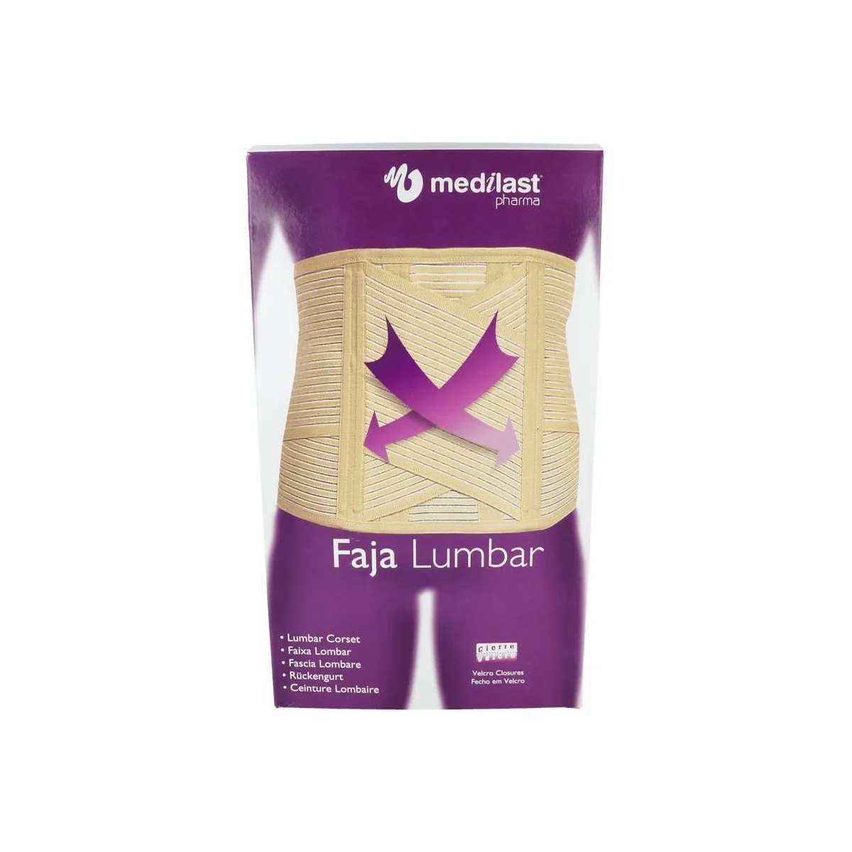 Faja Medilast Lumbar-871 C/Velc t5