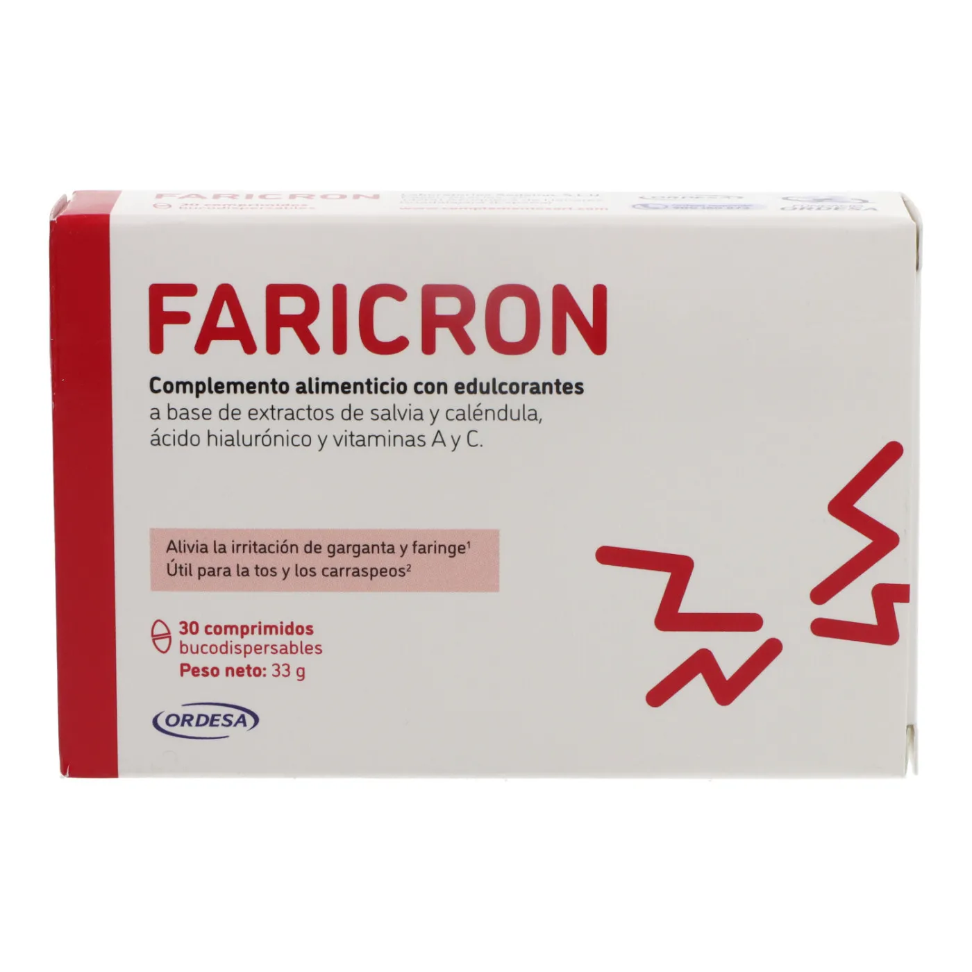 Faricron 30 Comprimidos