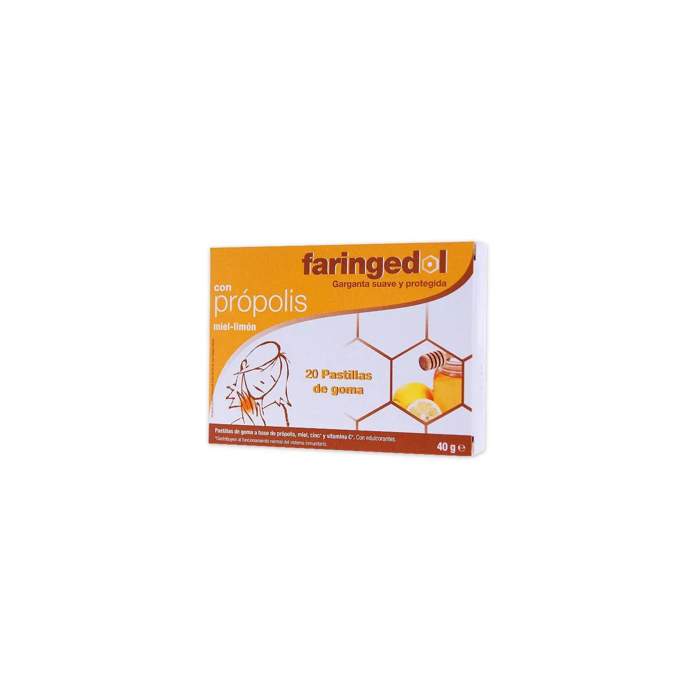 Faringedol Miel 20 Pastillas