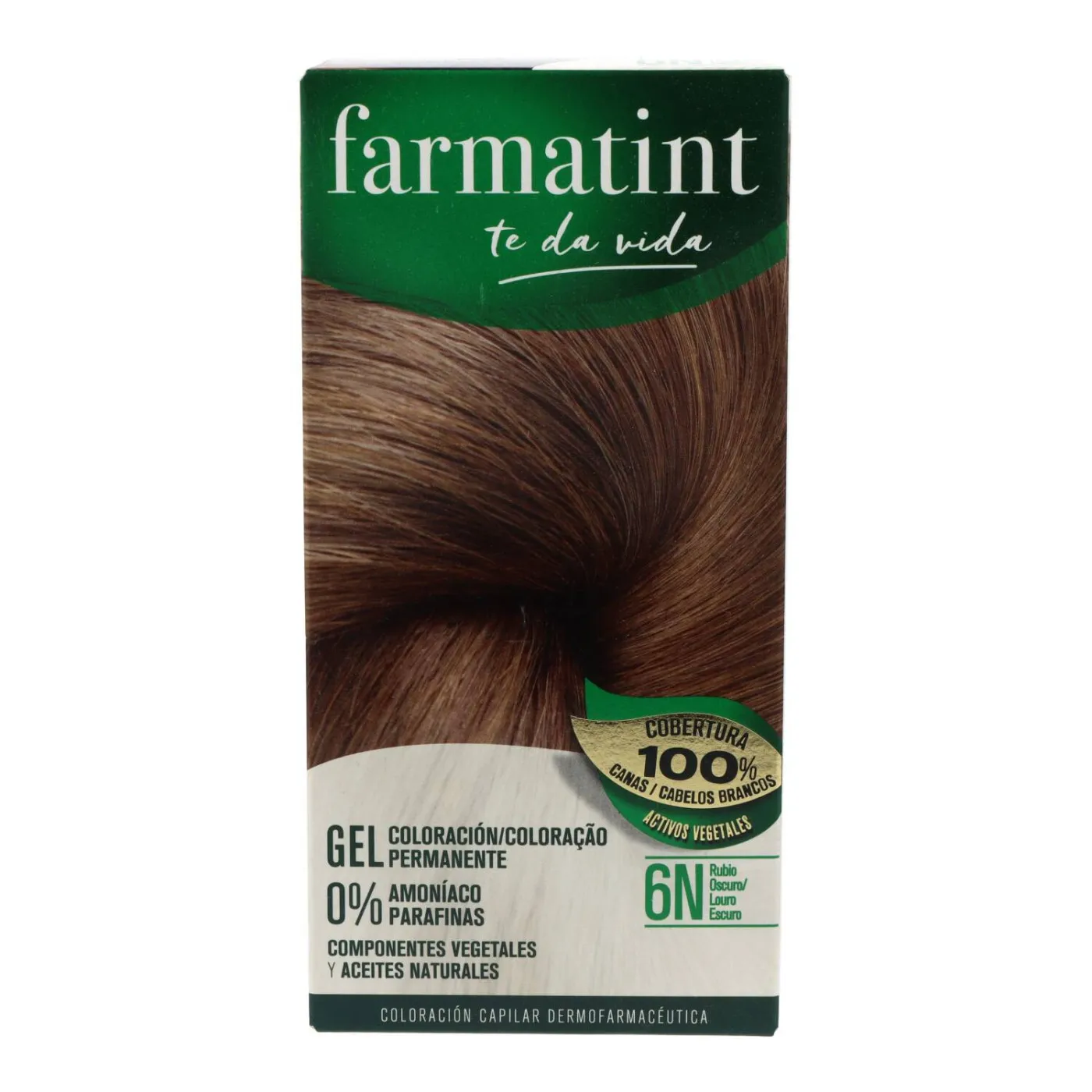Farmatint 6n Rubio Oscuro 135 ml
