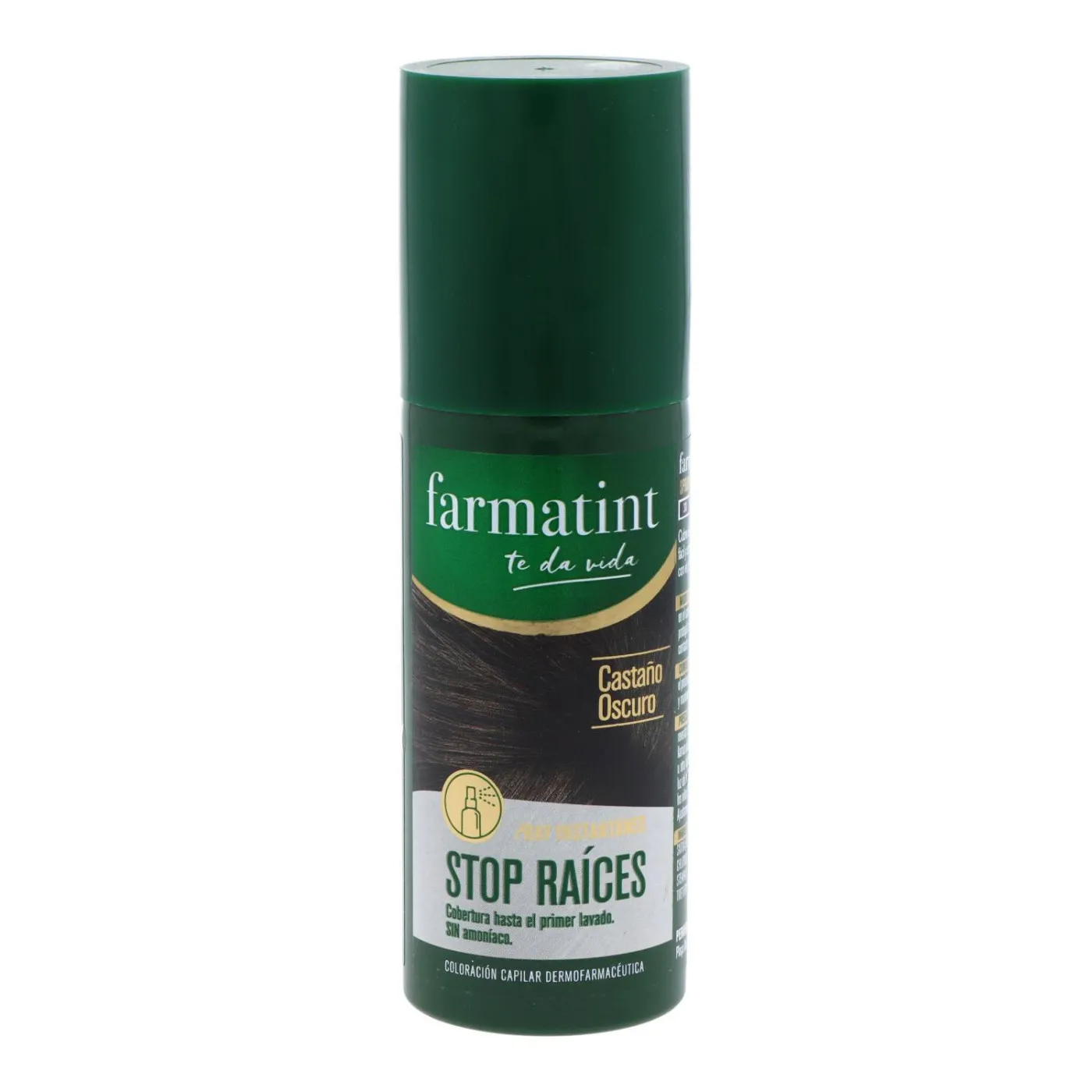 Farmatint Stop Raices Castaño Oscuro 75 ml